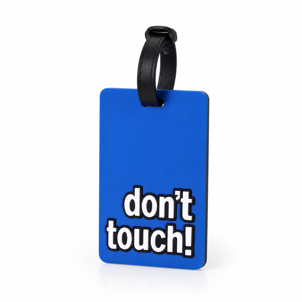 High-Visibility Silicone Luggage Tag (Adjustable Strap)