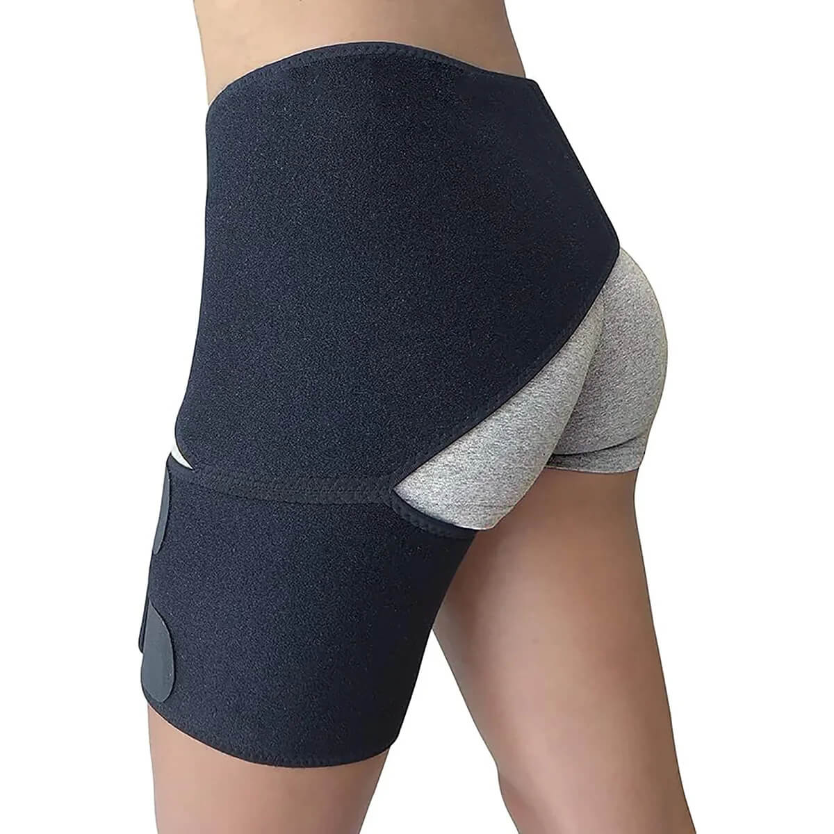 Hip & Thigh Compression Brace Adjustable Targeted Breathable Support