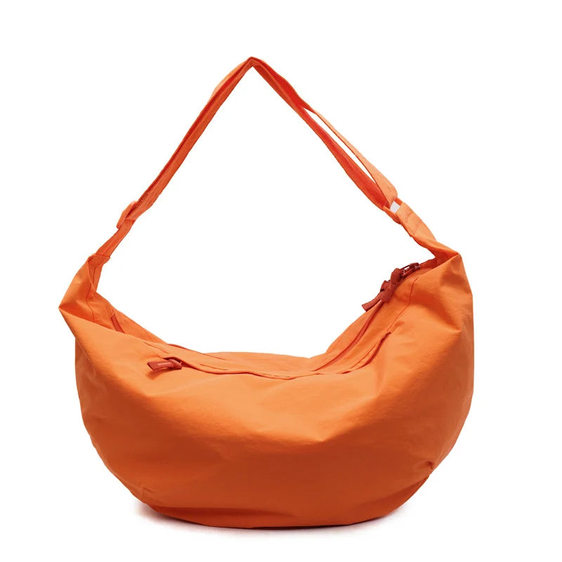 Hobo Bag Soft Lightweight Fabric Adjustable Strap & Spacious Interior