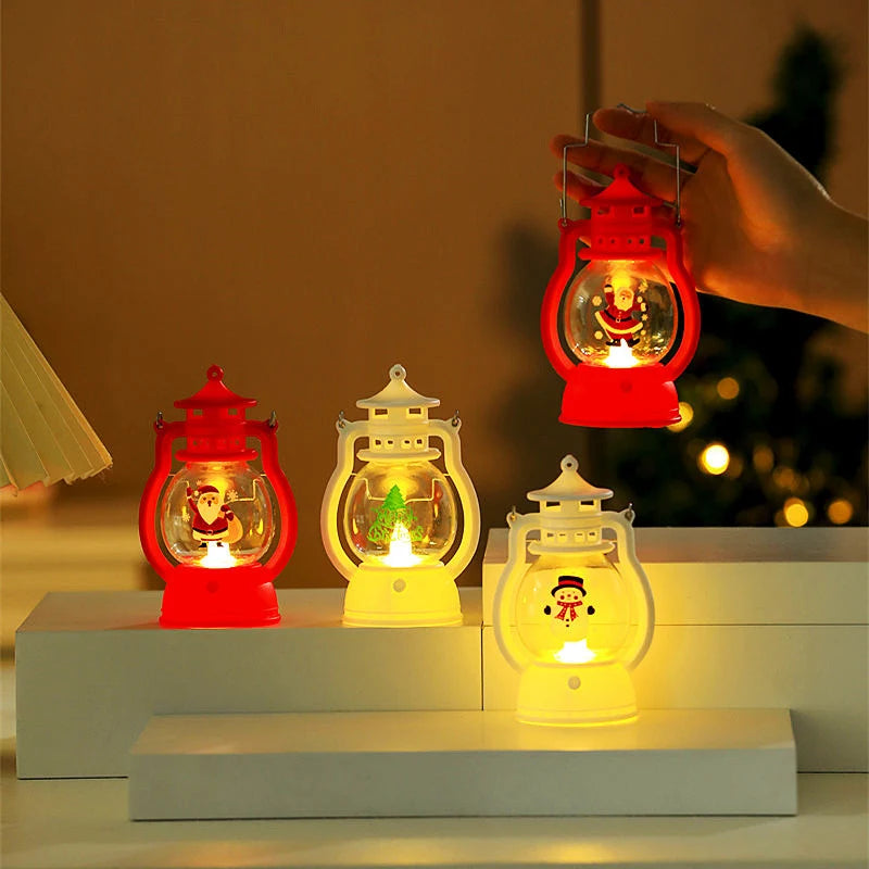 Holiday Lantern Energy-Efficient LED Festive Figurine Indoor & Outdoor