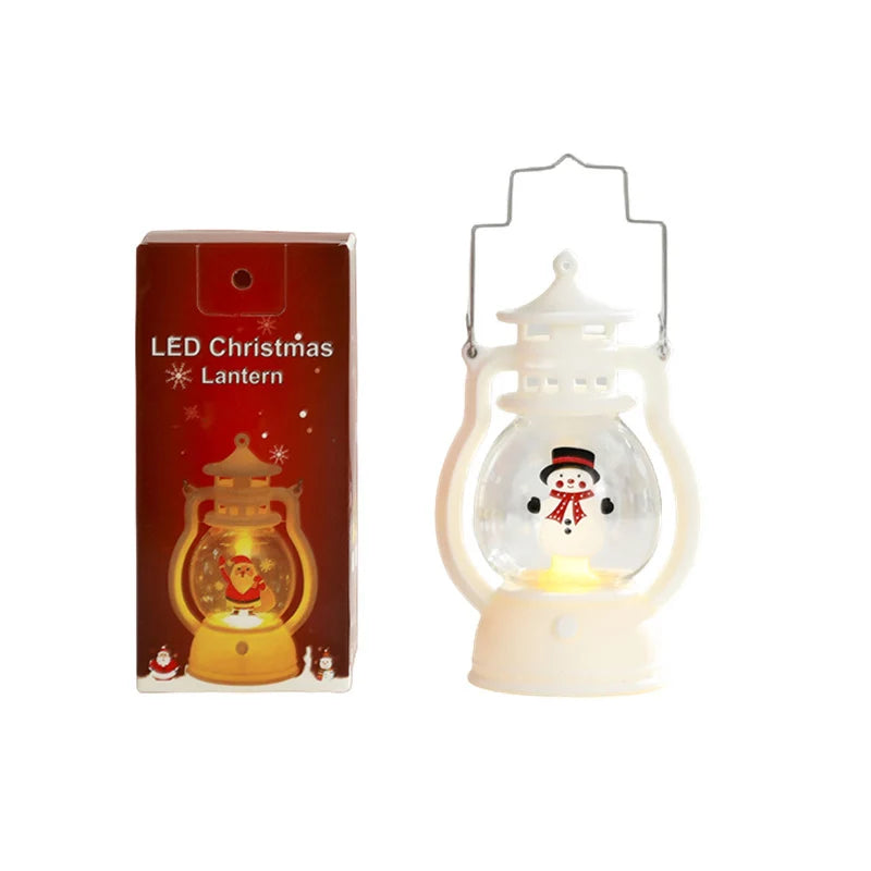 Holiday Lantern Energy-Efficient LED Festive Figurine Indoor & Outdoor