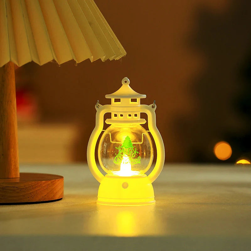 Holiday Lantern Energy-Efficient LED Festive Figurine Indoor & Outdoor