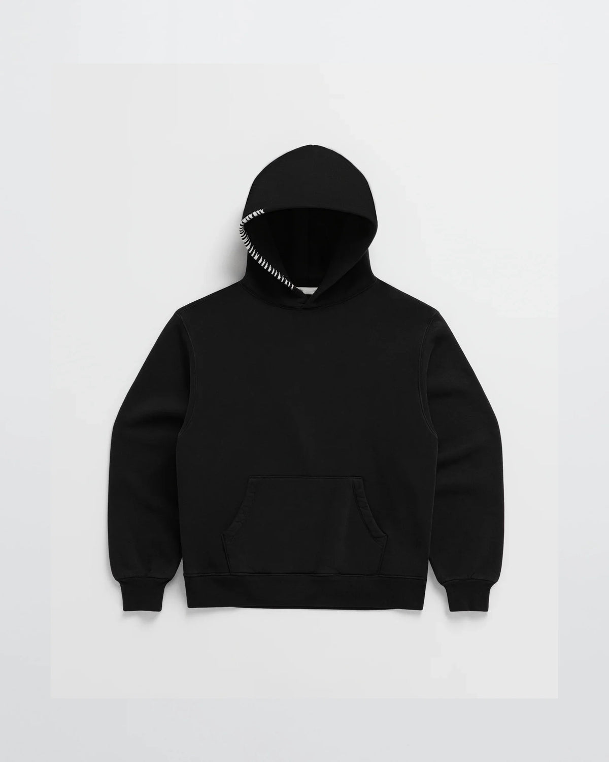 Hoodie Cotton Blend Tailored Fit Reinforced Hood