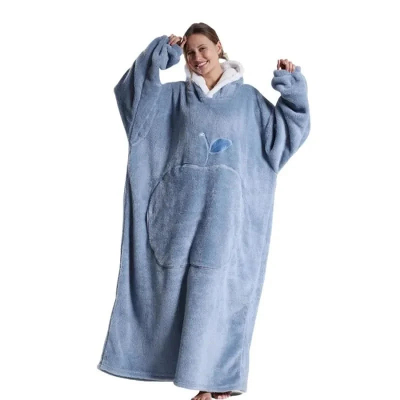 Hoodie Oversized Fleece Hood & Kangaroo Pocket