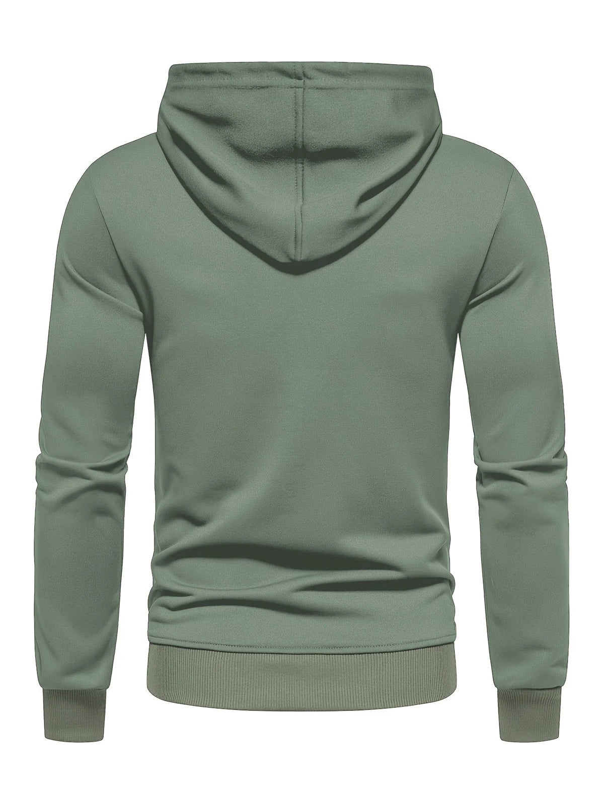 Hoodie Polyester Knit Adjustable Drawstring Hood Stretch Fit