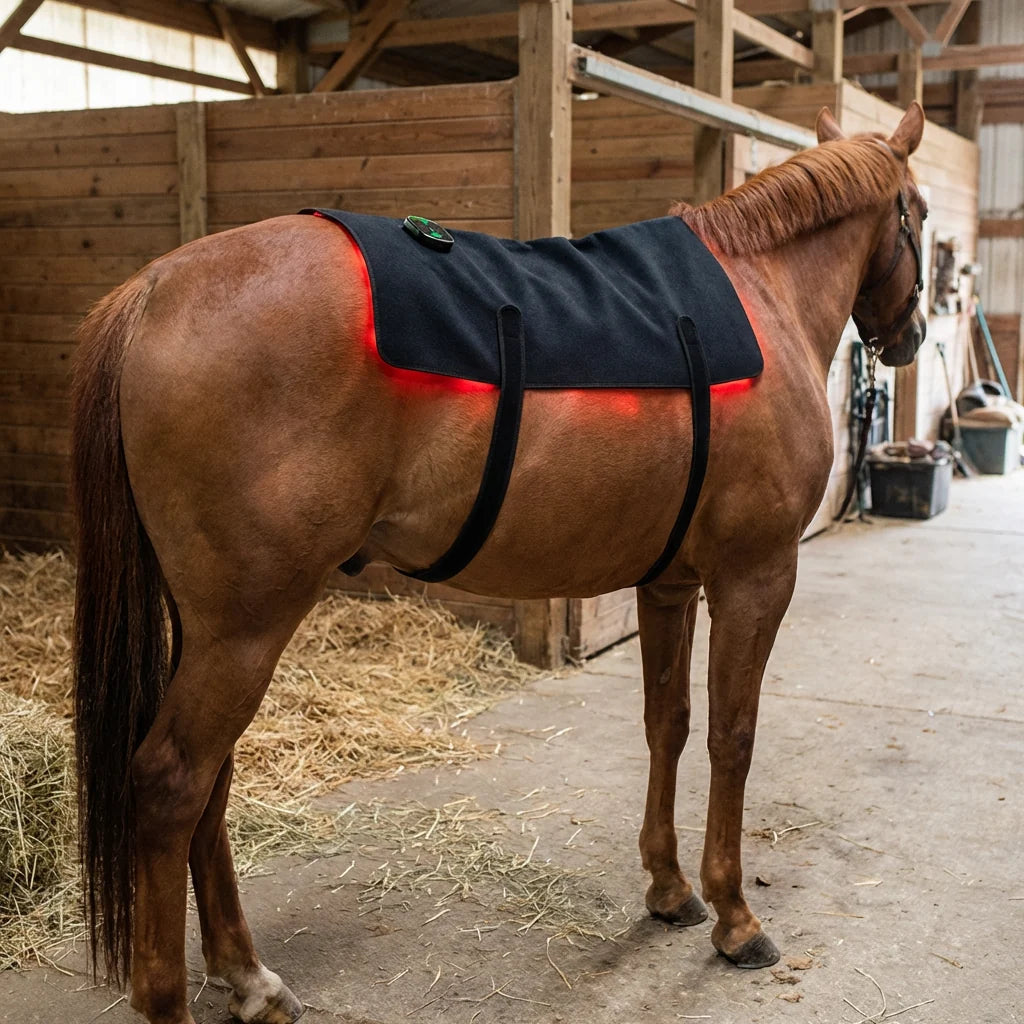 Horse Back Wrap LED Red Light Therapy Rechargeable Cordless