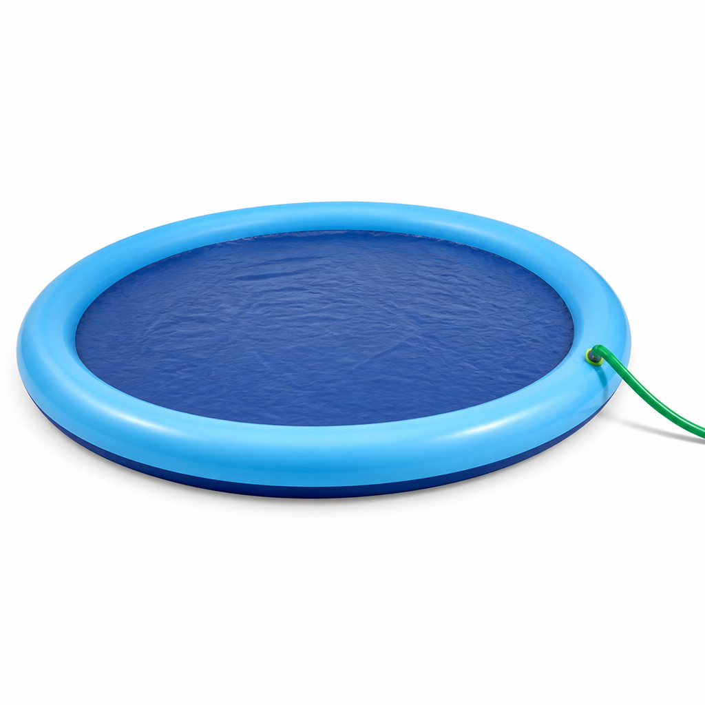 Hose-Connect Pet-Safe PVC Splash Pad (Foldable)