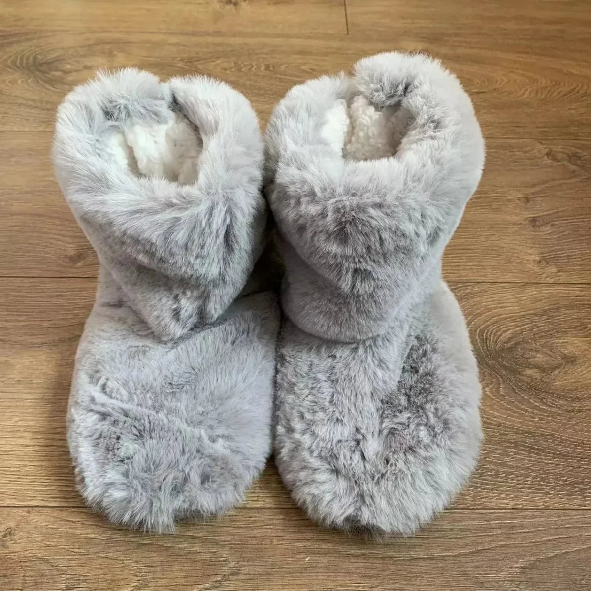 House Slippers Plush Lined Cushioned Sole