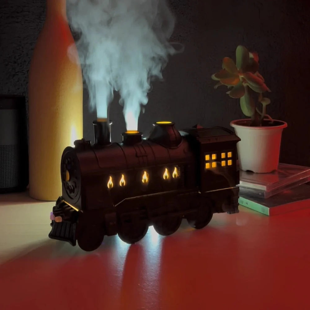 Humidifier Diffuser Train Design USB Powered Night Light