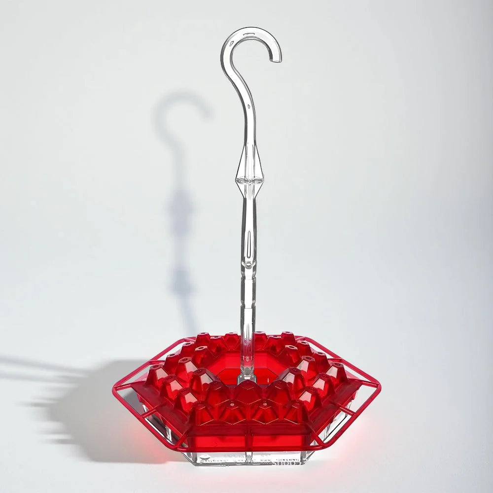Hummingbird Feeder Multi-Port Clear Reservoir & Easy-Clean