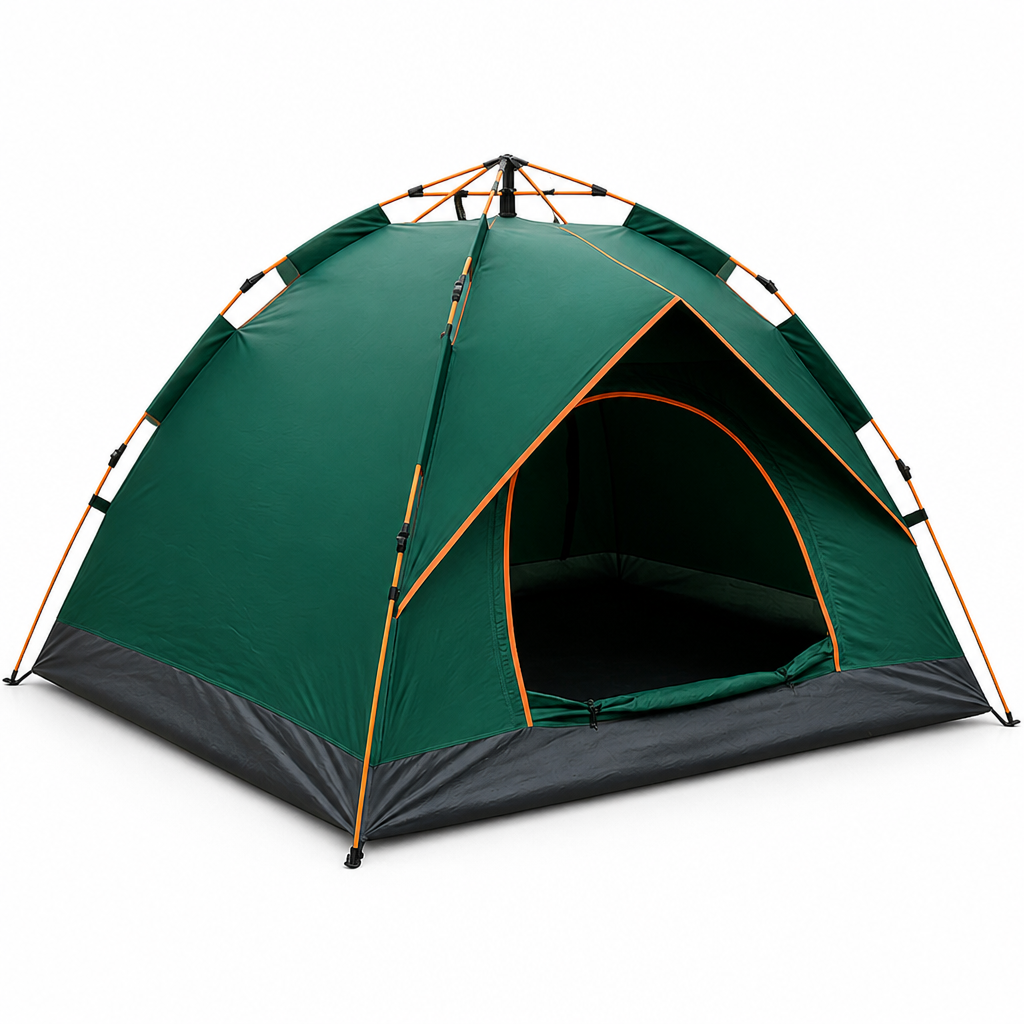 Hydraulic Quick-Up Waterproof Camping Tent (3-8 Person)