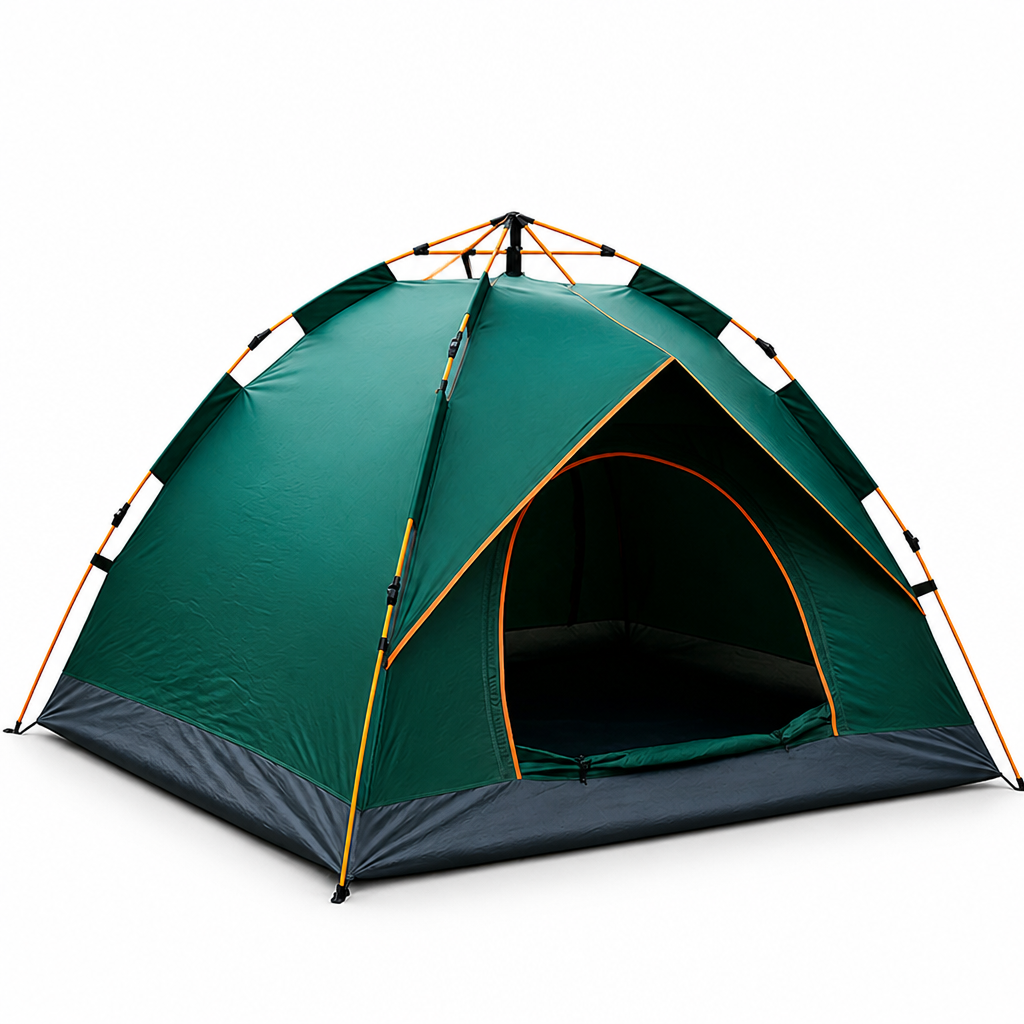 Hydraulic Quick-Up Waterproof Camping Tent (3-8 Person)