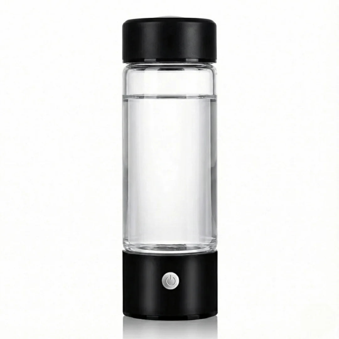 Hydrogen Water Bottle Electrolysis Rechargeable 500ml BPA-Free