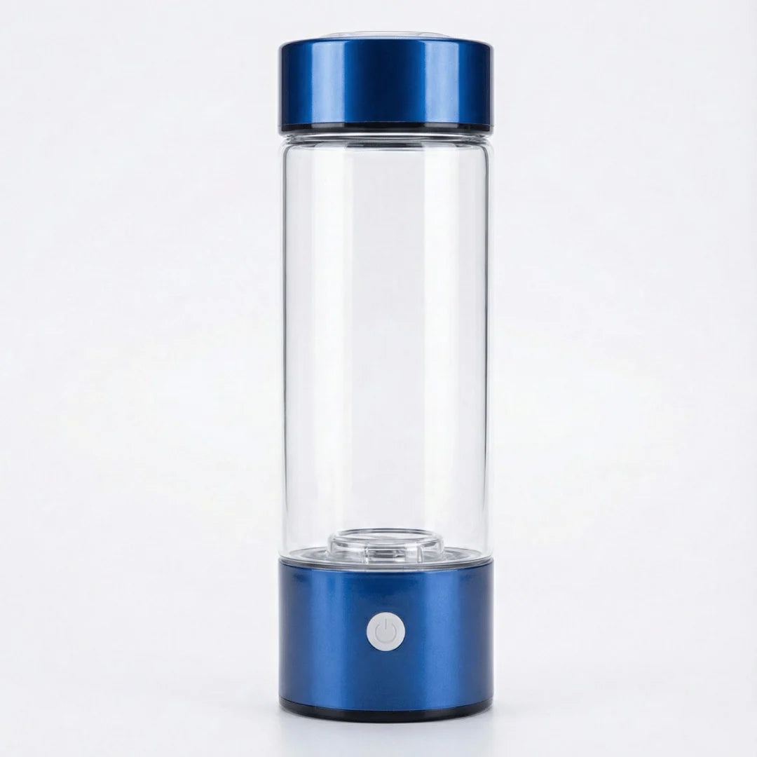 Hydrogen Water Bottle Electrolysis Rechargeable 500ml BPA-Free