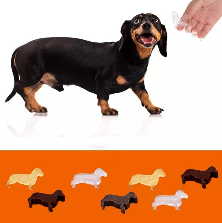 Ice Cube Mold Puppy Shape Food-Grade Silicone