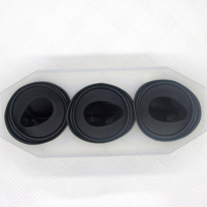 Ice Cube Mold Skull-Shaped Silicone BPA-Free Dishwasher-Safe