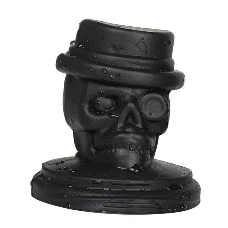 Ice Cube Mold Skull-Shaped Silicone BPA-Free Dishwasher-Safe