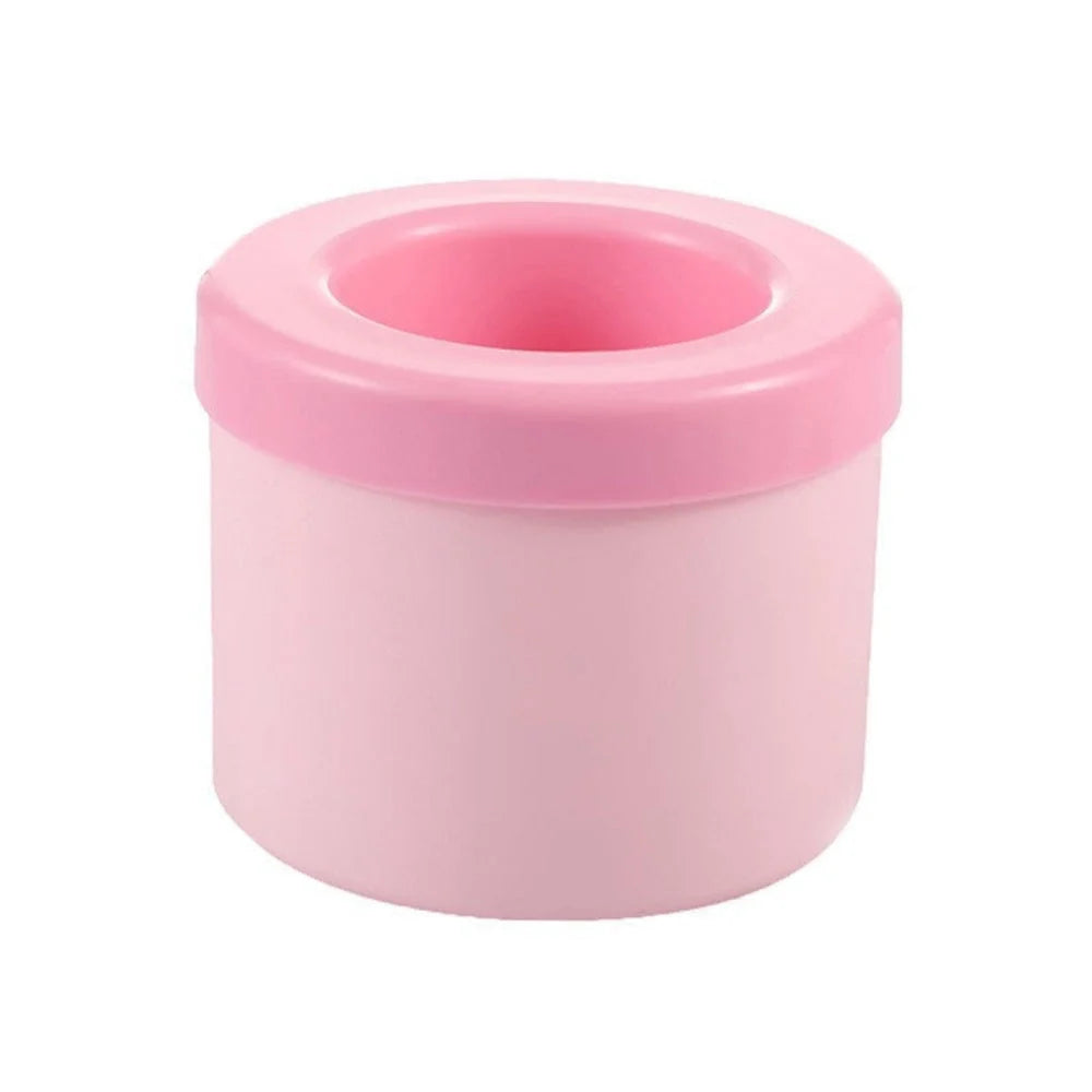 Ice Cube Tray Flexible Silicone Fitted Lid & Stackable