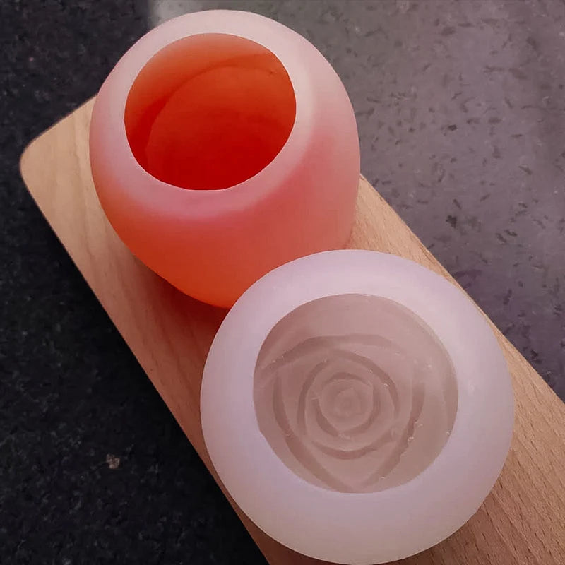 Ice Mold Rose-Shaped Food-Grade Silicone