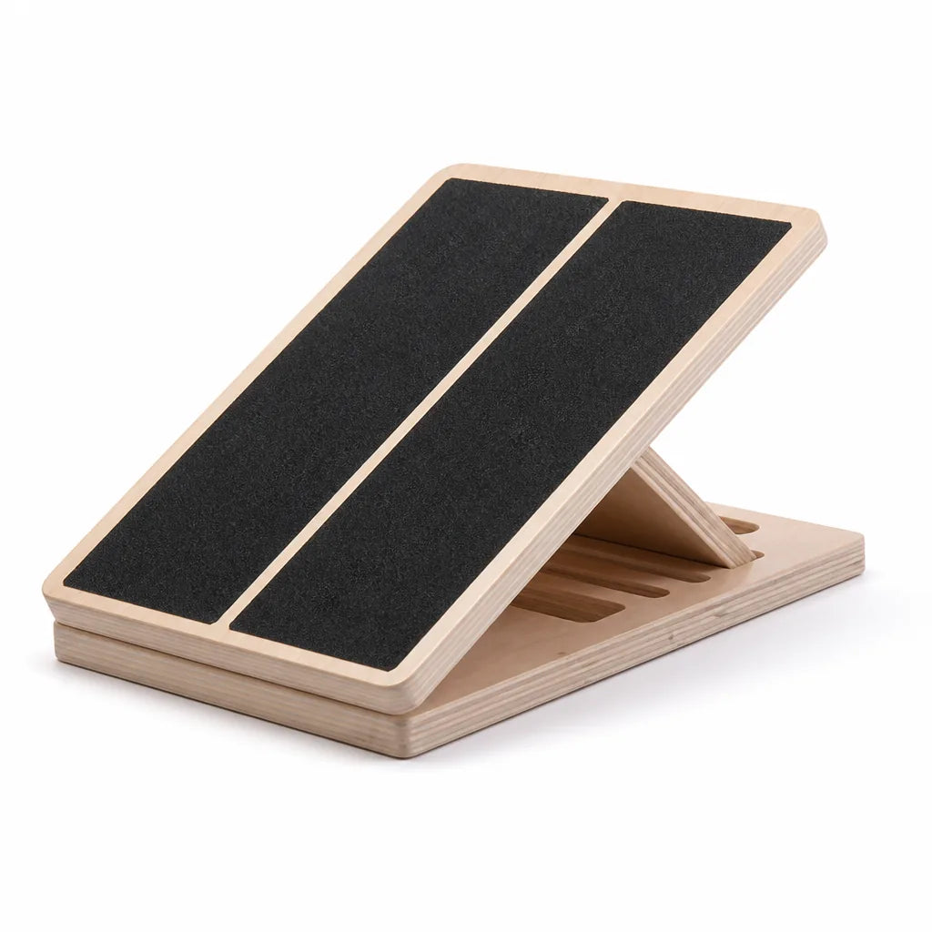 Incline Board Wooden Mobility & Balance Trainer