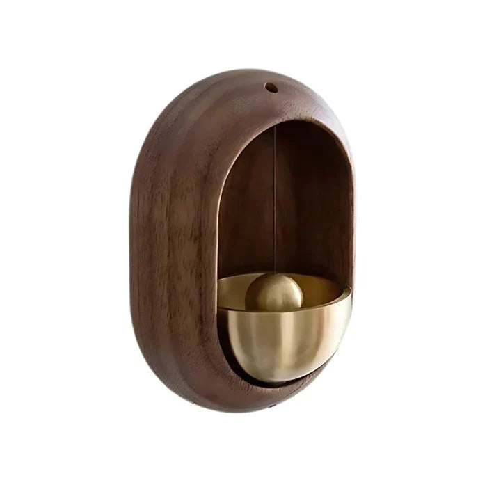 Indoor Door Chime Wooden Soft Tone Magnetic & Adhesive