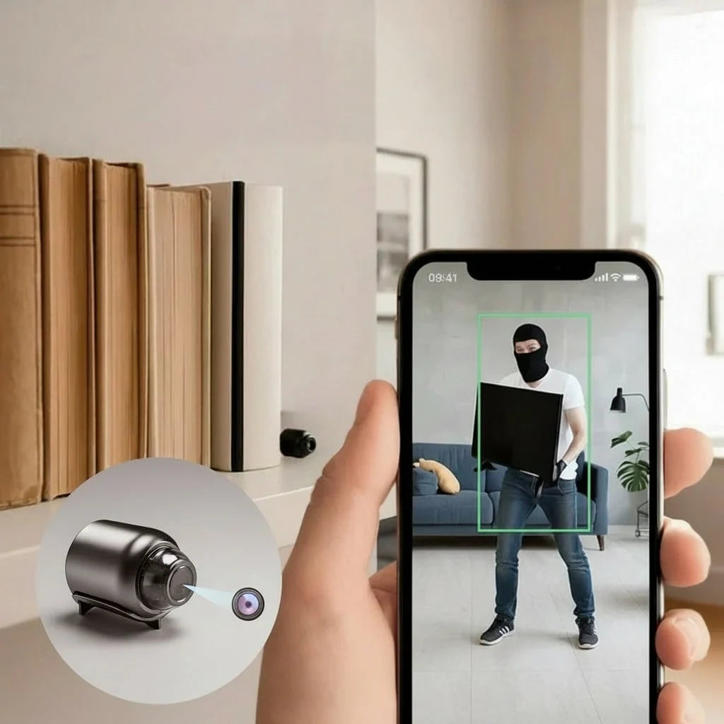 Indoor Security Camera 1080P Infrared Night Vision Motion Tracking