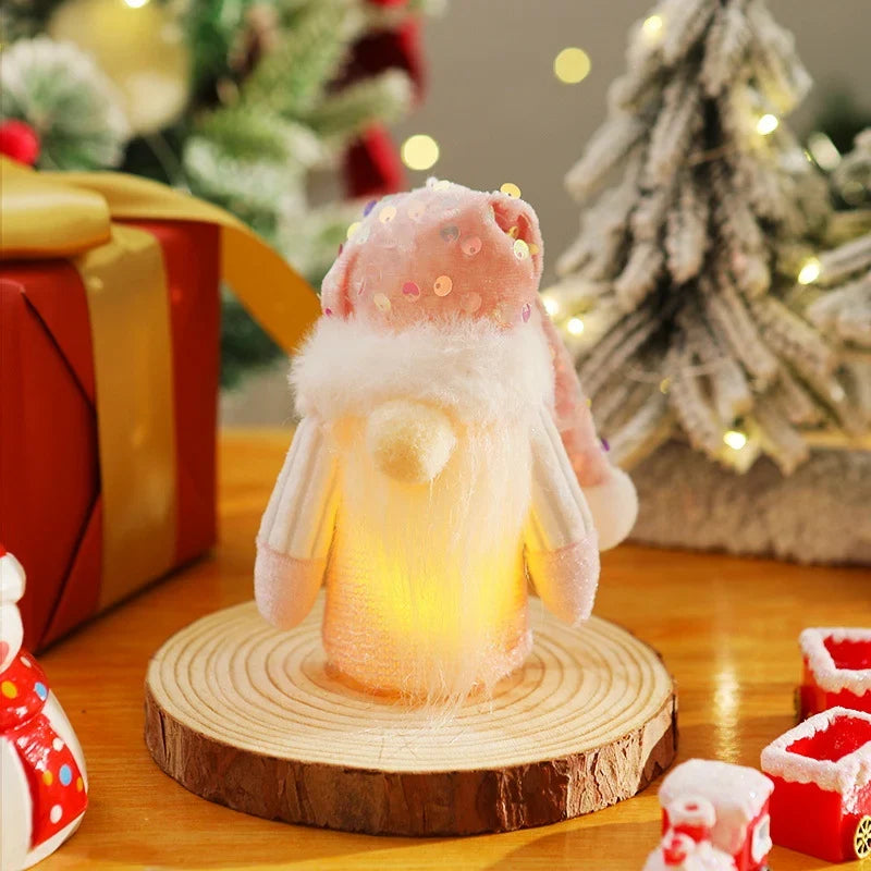 Indoor Snowman Figure Warm LED Pet-Safe