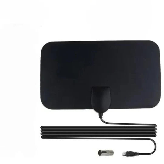 Indoor TV Antenna Flat Long-Range VHF & UHF