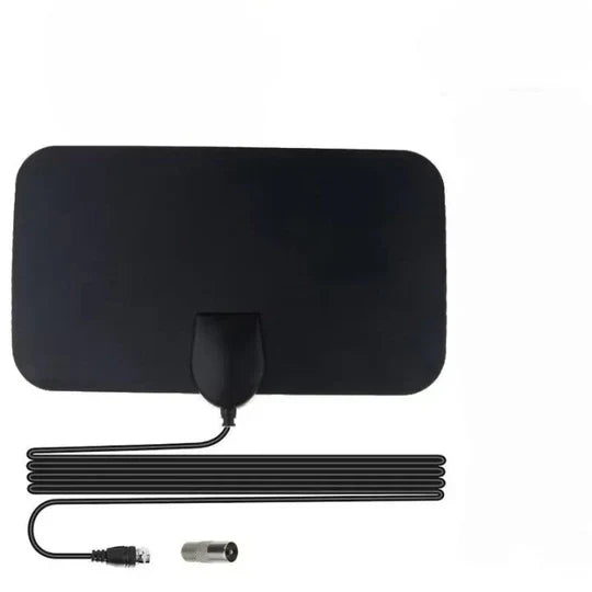 Indoor TV Antenna Slim Flat Adhesive Backing