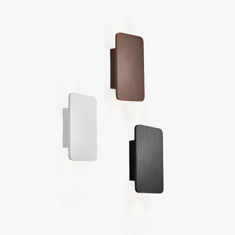 Indoor Wall Light Metal Built-In Warm LED