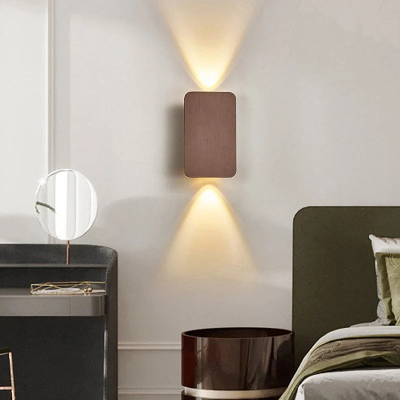 Indoor Wall Light Metal Built-In Warm LED