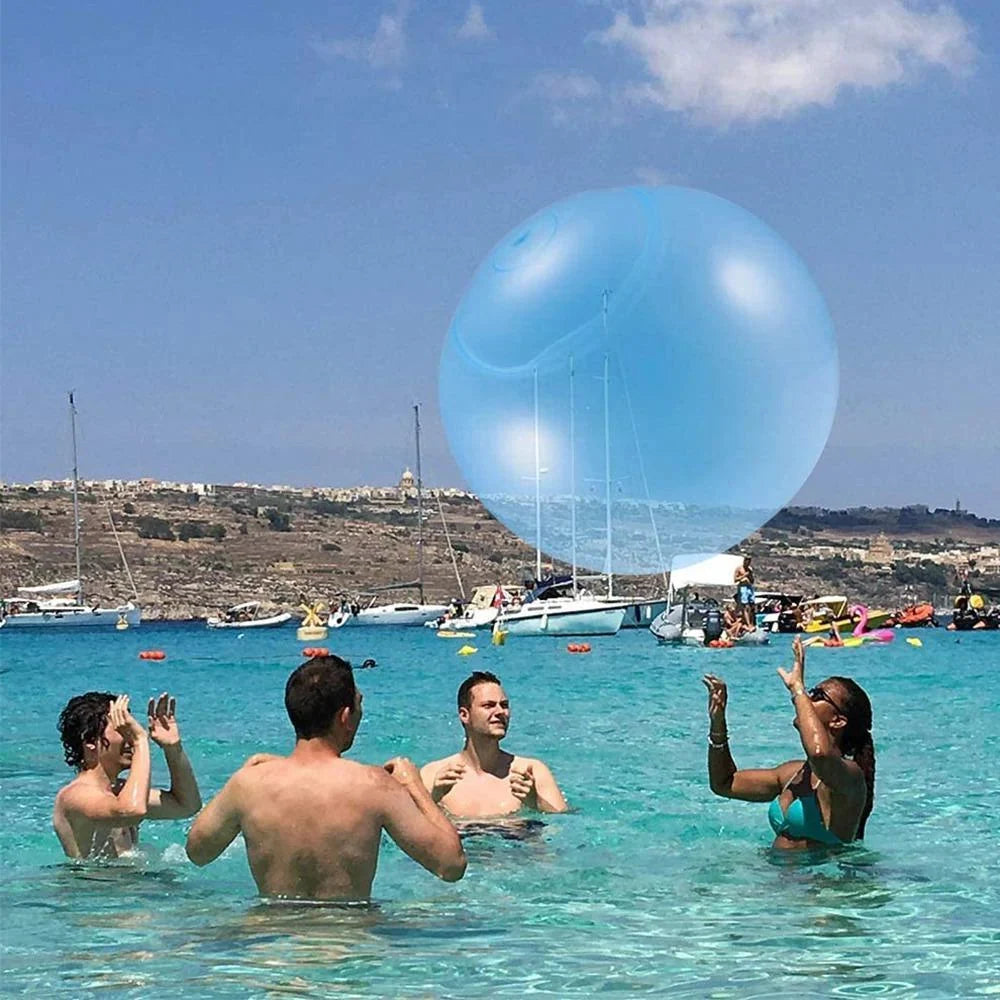 Inflatable Bubble Ball Dual Fill Floats & Bounces