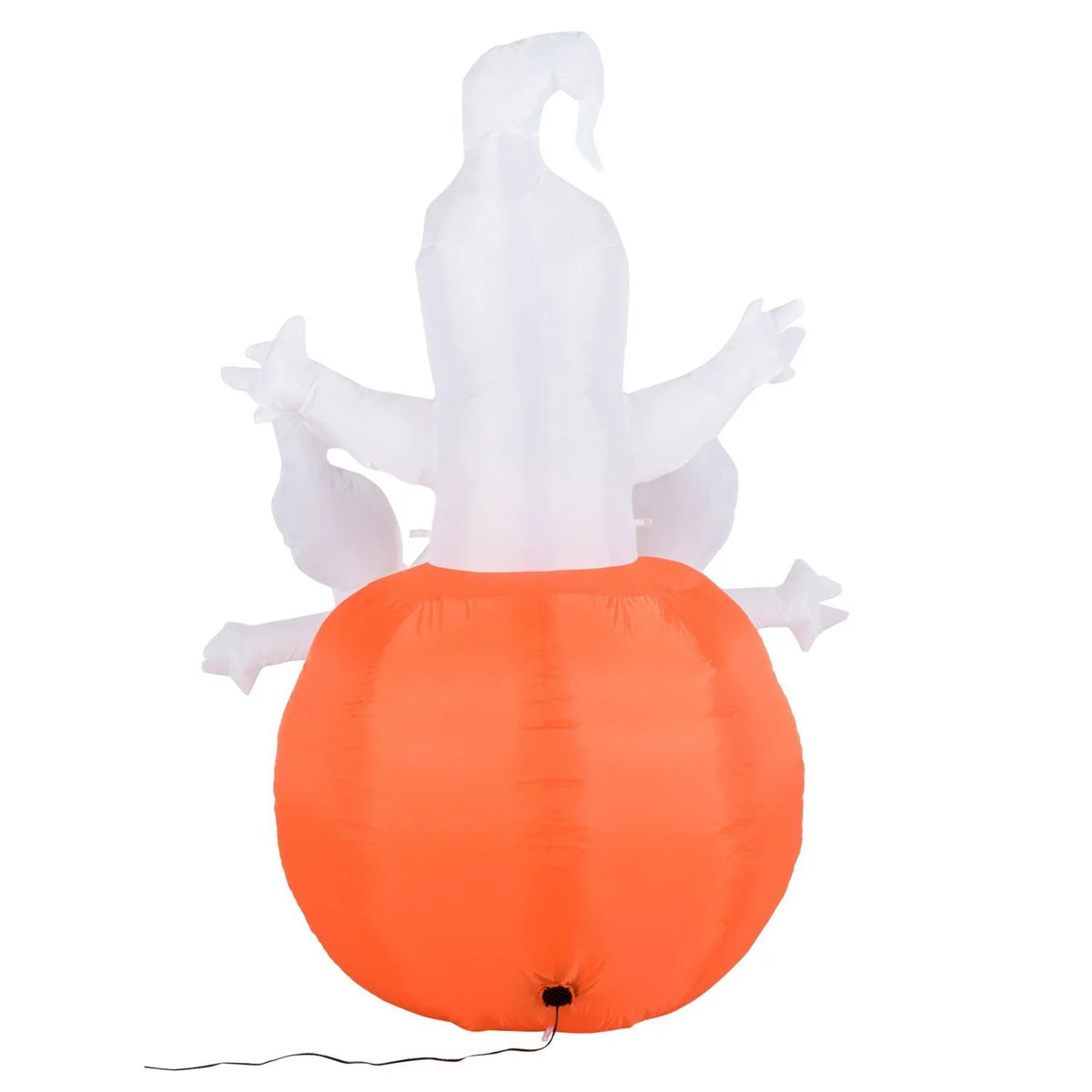 Inflatable Decoration LED-Lit Built-In Pump Weather-Resistant Fabric