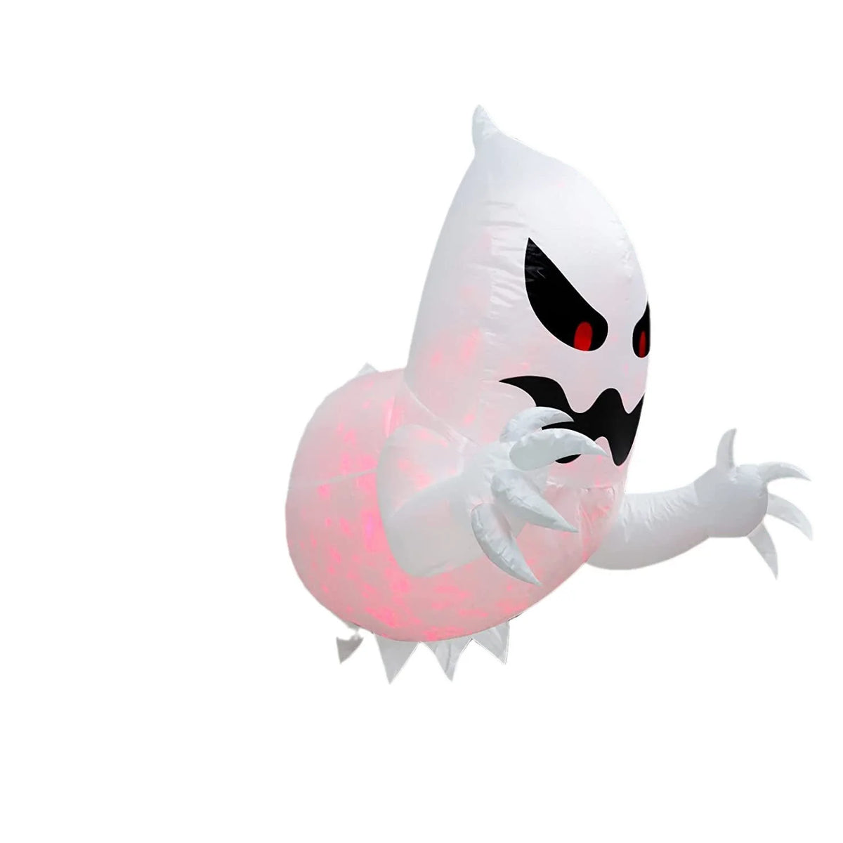 Inflatable Ghost Glowing LED Eyes Weather-Resistant Fabric