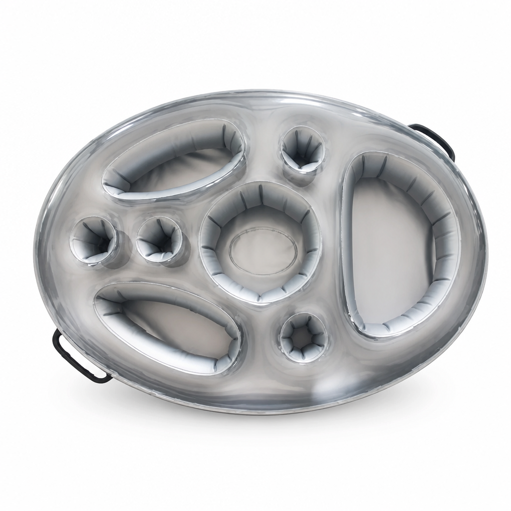 Inflatable PVC Floating Drink Tray (Ice Bar & Cup Holders)
