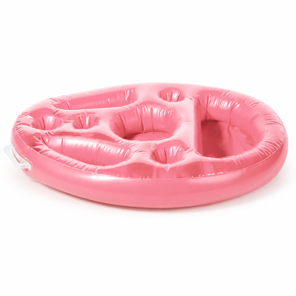 Inflatable PVC Floating Drink Tray (Ice Bar & Cup Holders)