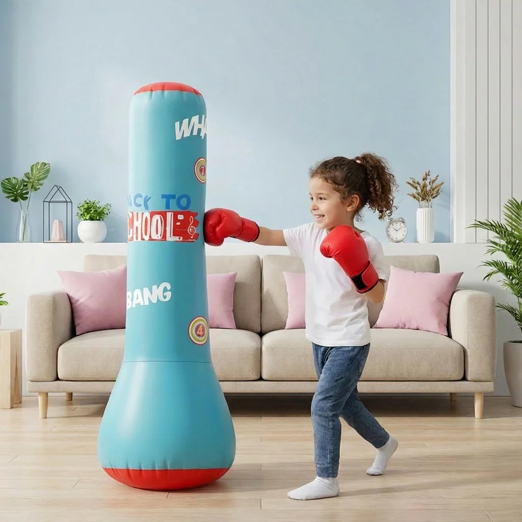 Inflatable Punching Bag Kids Stable Water-Filled Base