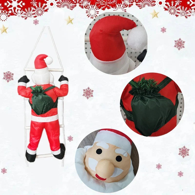 Inflatable Santa Decoration Weatherproof LED Lights