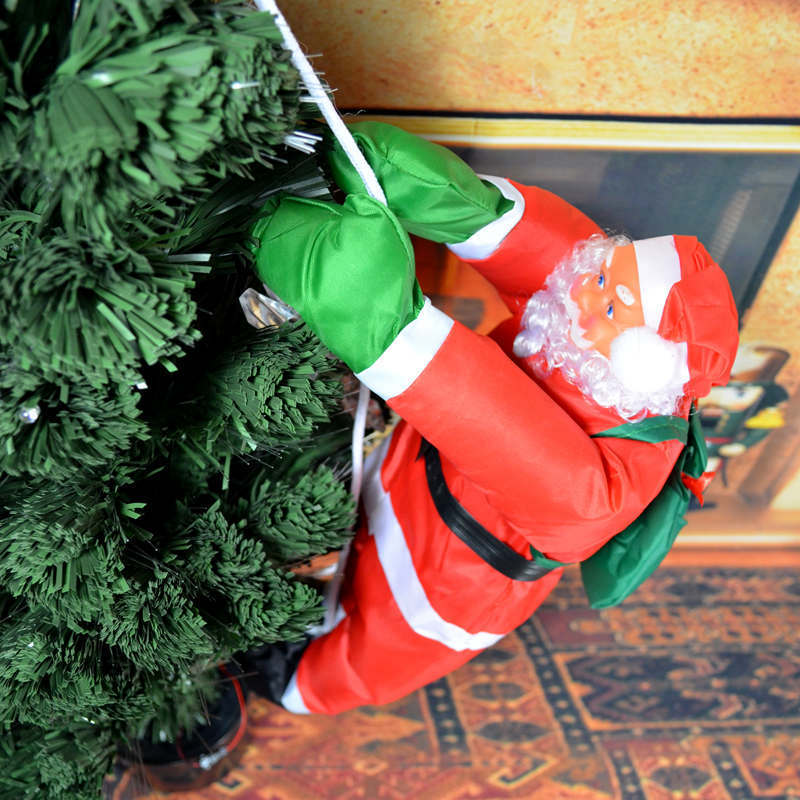 Inflatable Santa Lighted Quick-Inflate Weather-Resistant