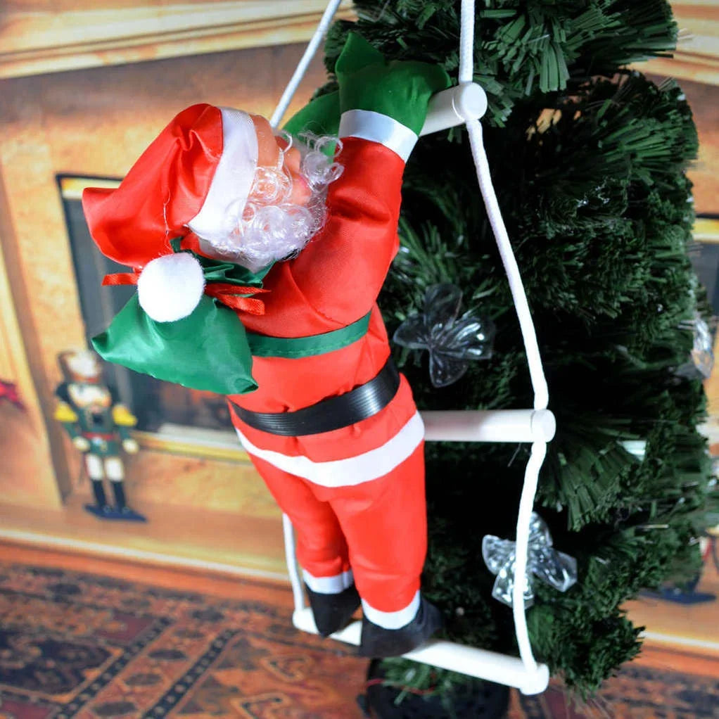 Inflatable Santa Lighted Quick-Inflate Weather-Resistant