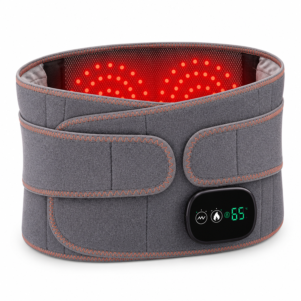Infrared Heat & Vibration Lumbar Belt (Rechargeable)