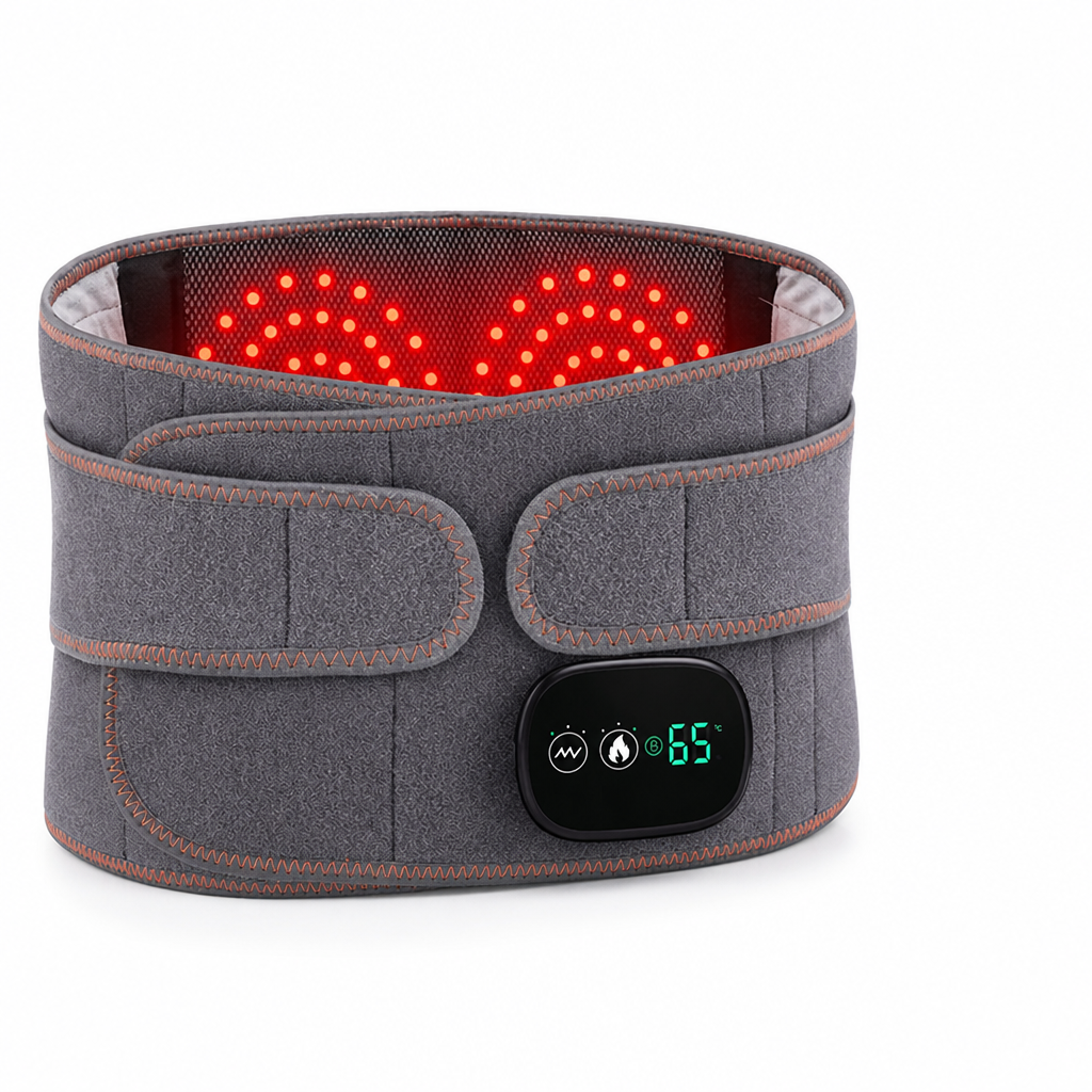 Infrared Heat & Vibration Lumbar Belt (Rechargeable)