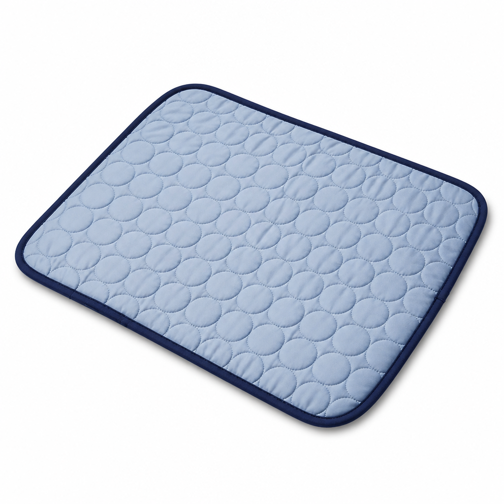 Instant Cooling Ice Silk & Pearl Cotton Pet Cooling Mat