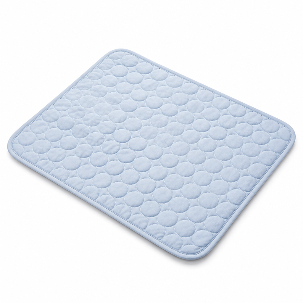 Instant Cooling Ice Silk & Pearl Cotton Pet Cooling Mat