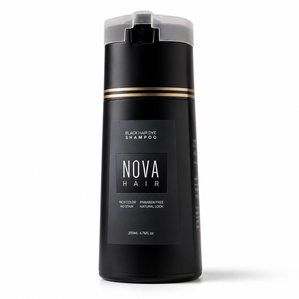 Instant Gray-Coverage Herbal Coloring Shampoo