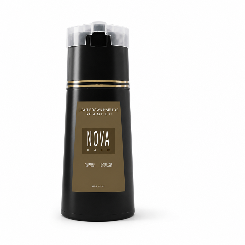 Instant Gray-Coverage Herbal Coloring Shampoo