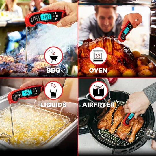 Instant-Read Thermometer 3-Second Read Water-Resistant