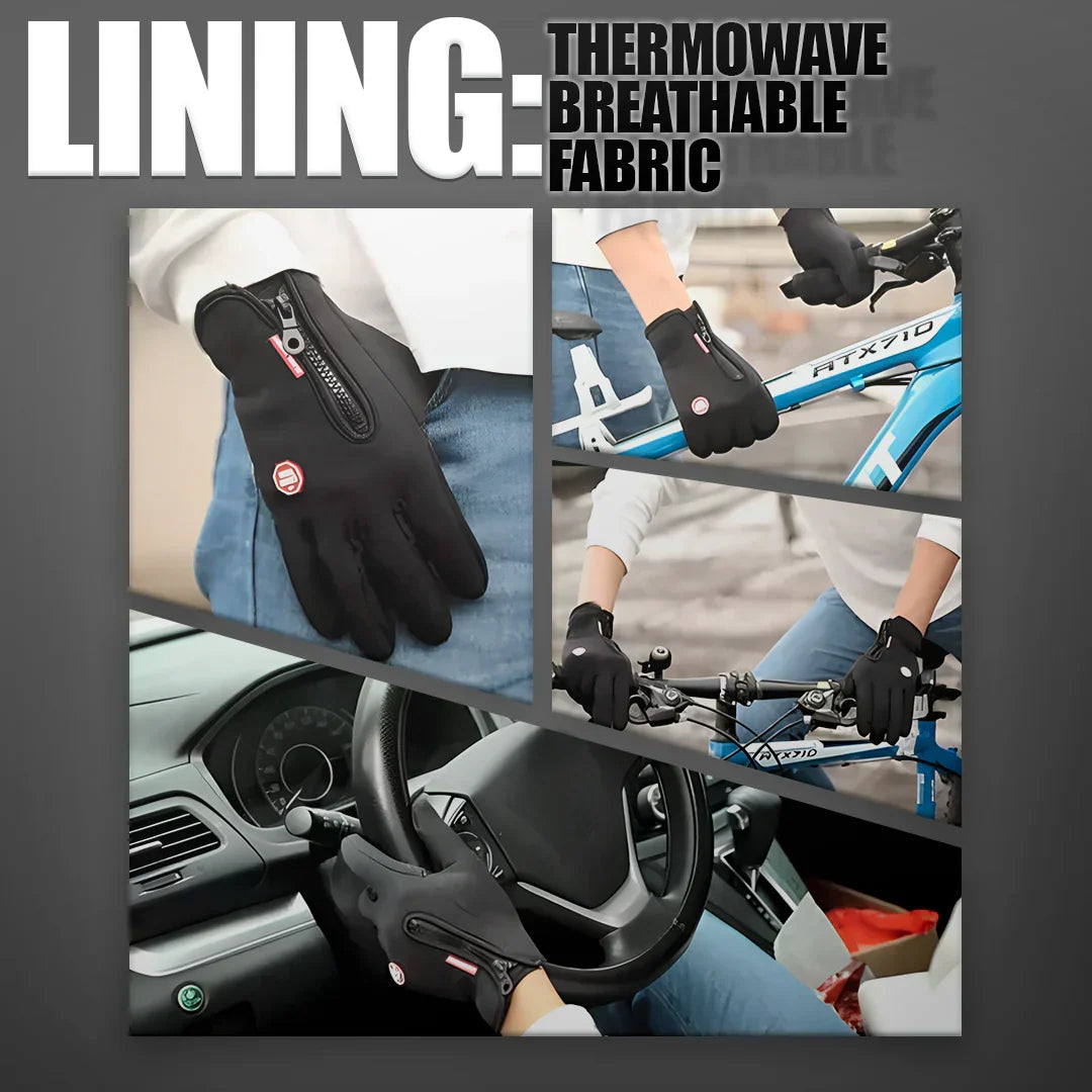 Insulated Winter Gloves Waterproof & Windproof Touchscreen