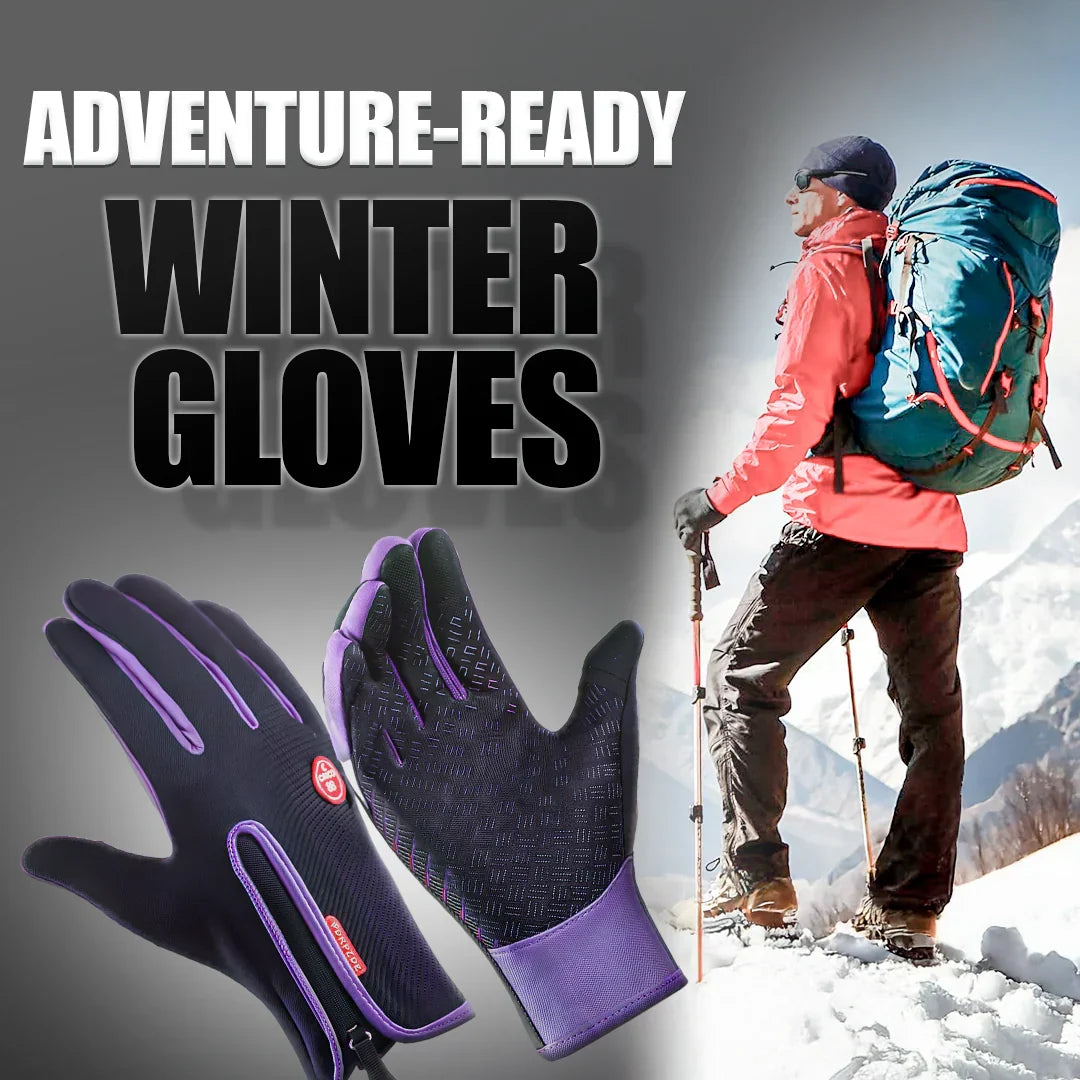 Insulated Winter Gloves Waterproof & Windproof Touchscreen