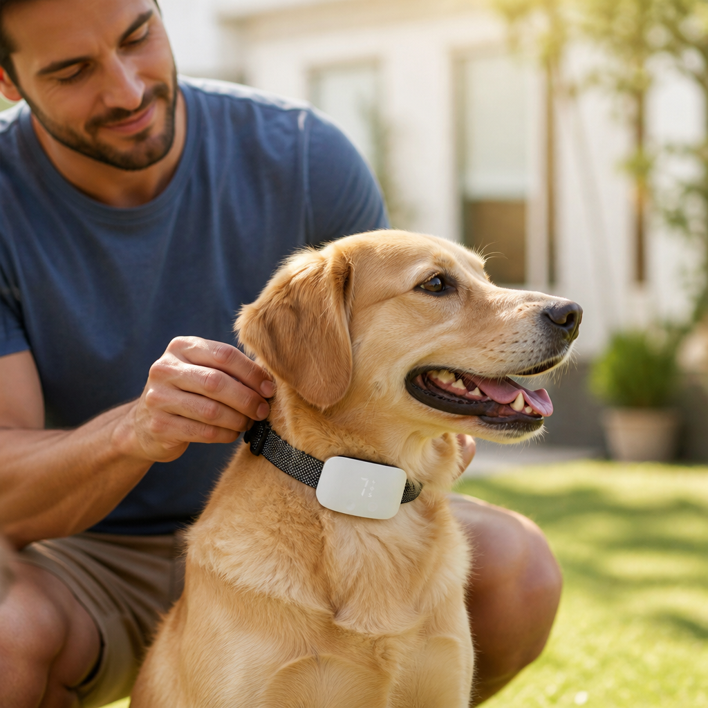 Intelligent Rechargeable Waterproof No-Bark Dog Collar